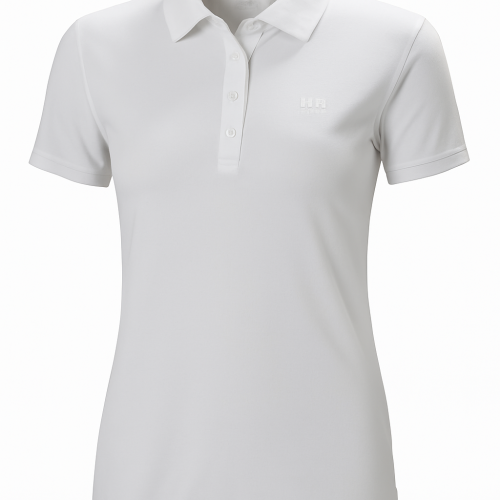 Koszulka polo Helly Hansen H/H Crew Tech dla kobiet - Biała rozmiar S