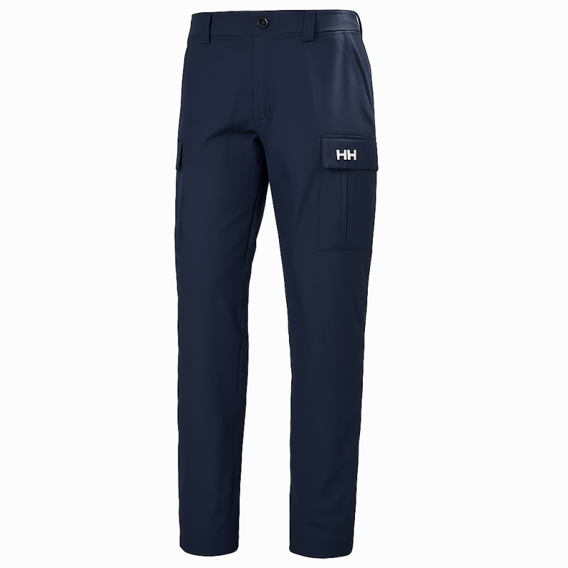 Pantalons de Cargo H/H QD 597 Bleu Marine 50