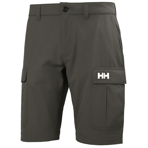 H/H Hurtig-Tør Cargo Shorts 980 i Ebony Grå Størrelse 49