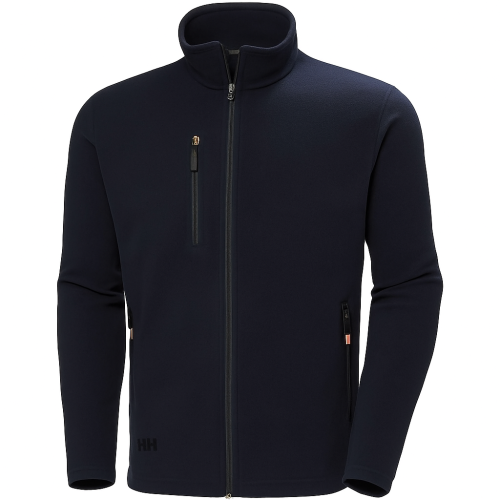 H/H WW Oxford Fleece Jacket 590 Marineblauw 3XL