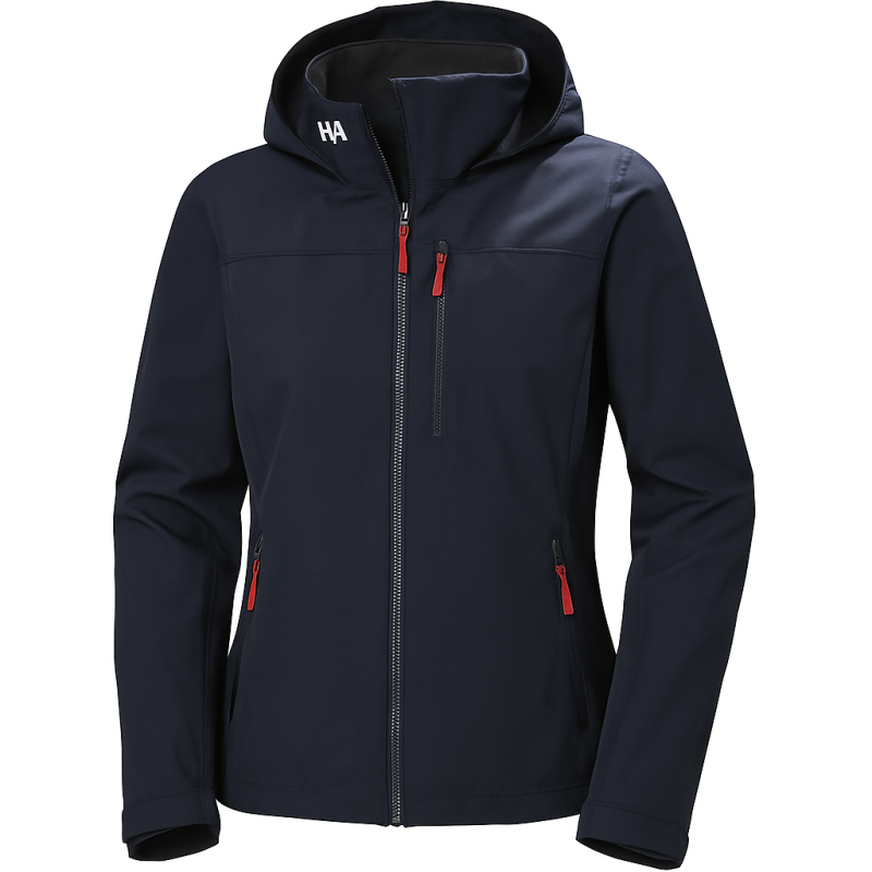 H/H Women's Hooded Midlayer Jacket 2.0 - Navy Blue, Size M