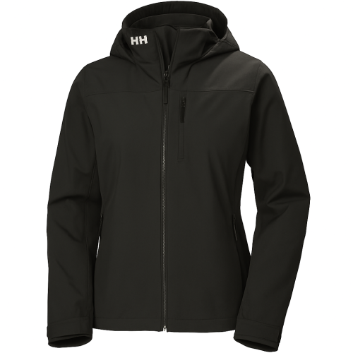 Jaqueta Feminina H/H Crew Hooded Midlayer 2.0 Preto