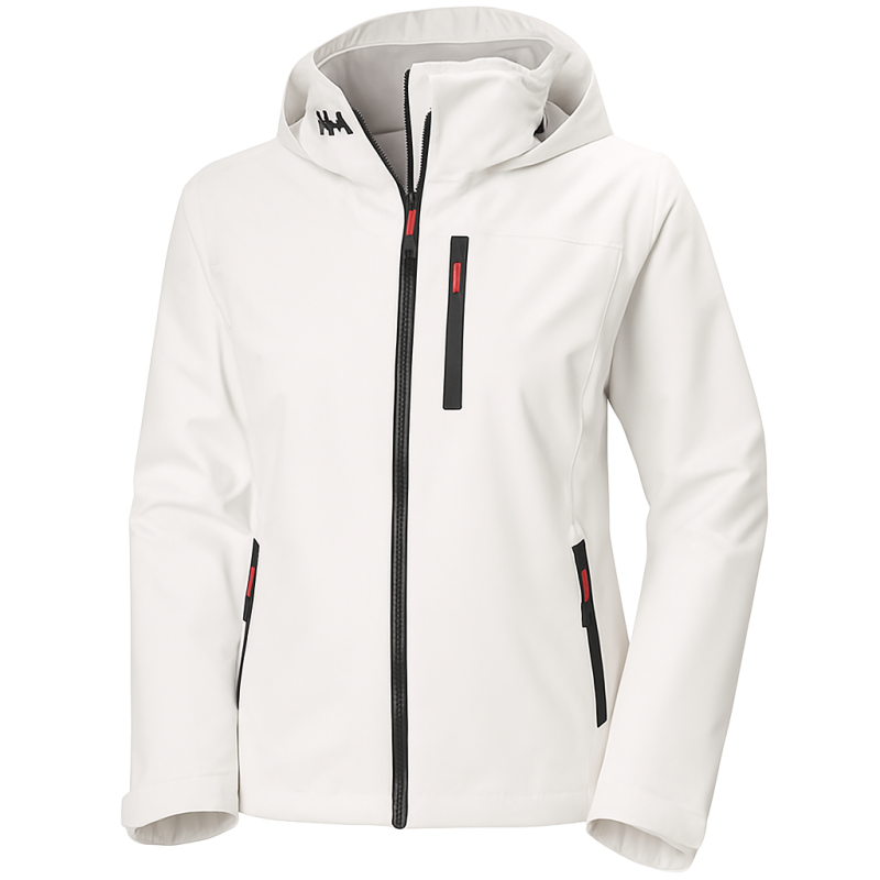 H/H Women's Hooded Midlayer Jacket 2.0 - White, Size L