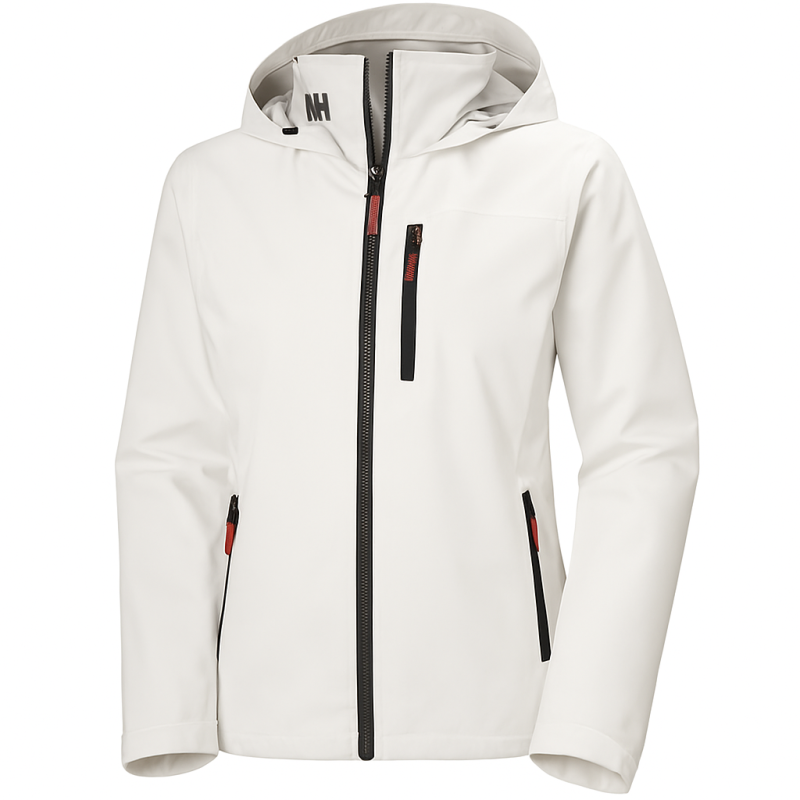H/H Women's Hooded Midlayer Jacket 2.0 - White XL H/H Women's Hooded Midlayer Jacket 2.0 - White XL