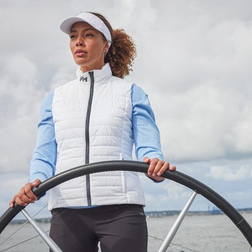 Dámská vesta Helly Hansen Crew Insulator - Bílá, Velikost S Dámská vesta Helly Hansen Crew Insulator - Bílá, Velikost S