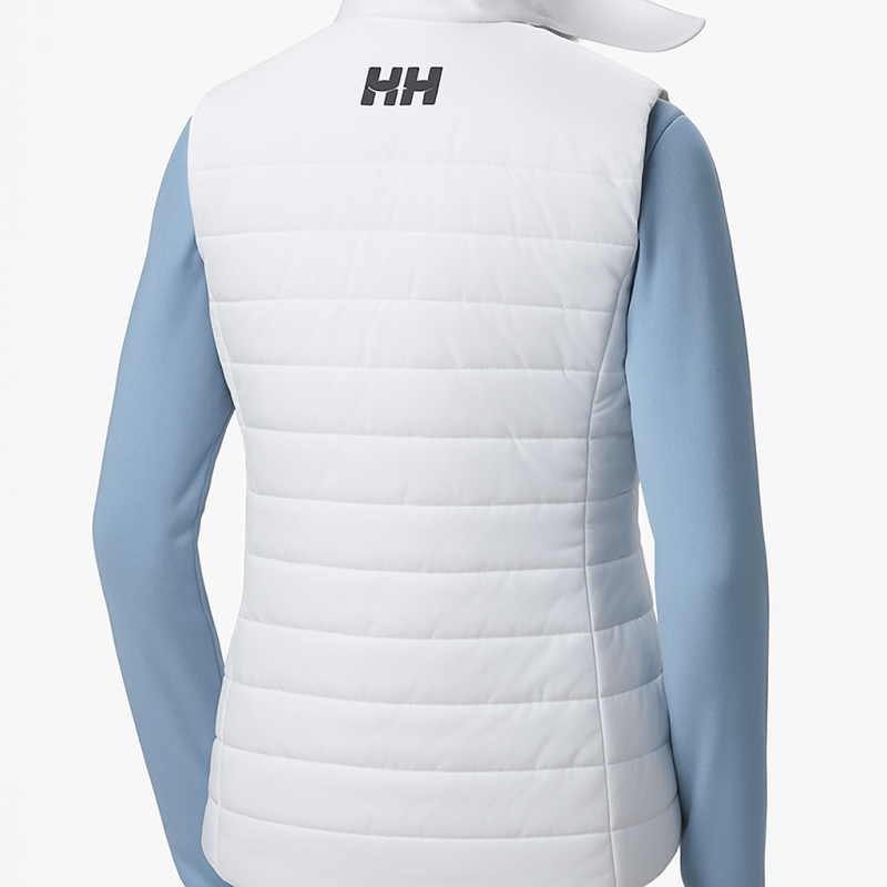 Women's Insulated Vest H/H Crew 001 White L Women's Insulated Vest H/H Crew 001 White L