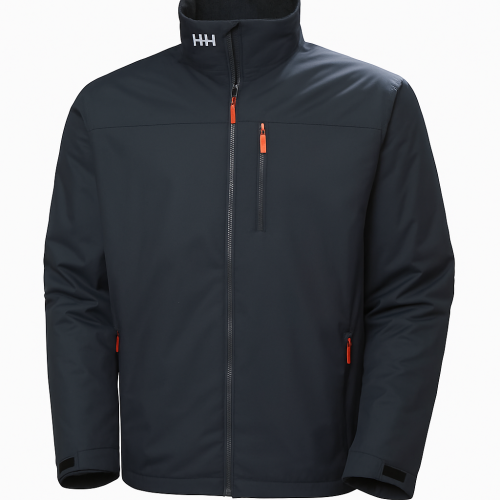Helly Hansen Crew Pile Jacket s kapucí - Námořnická modř - Velikost S