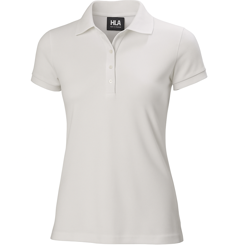 H/H Crewline Women's Polo Shirt 001 White Size S