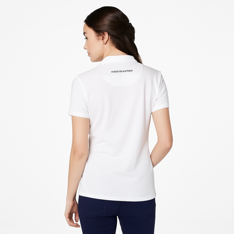 Polo Mujer H/H Crewline 001 Blanca M Polo Mujer H/H Crewline 001 Blanca M