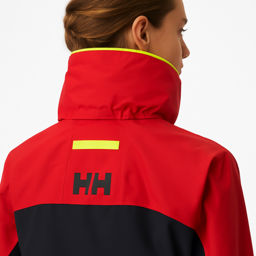 Hh Pier Jacket 4.0 för Kvinnor - Storlek XS - Röd