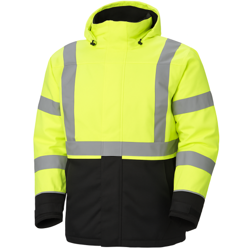 High-Visibility Winter Jacket H/H WW UC-ME 369 - Yellow M