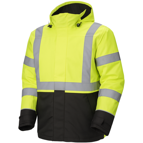Helly Hansen High-Visibility Yellow Winter Jacket L