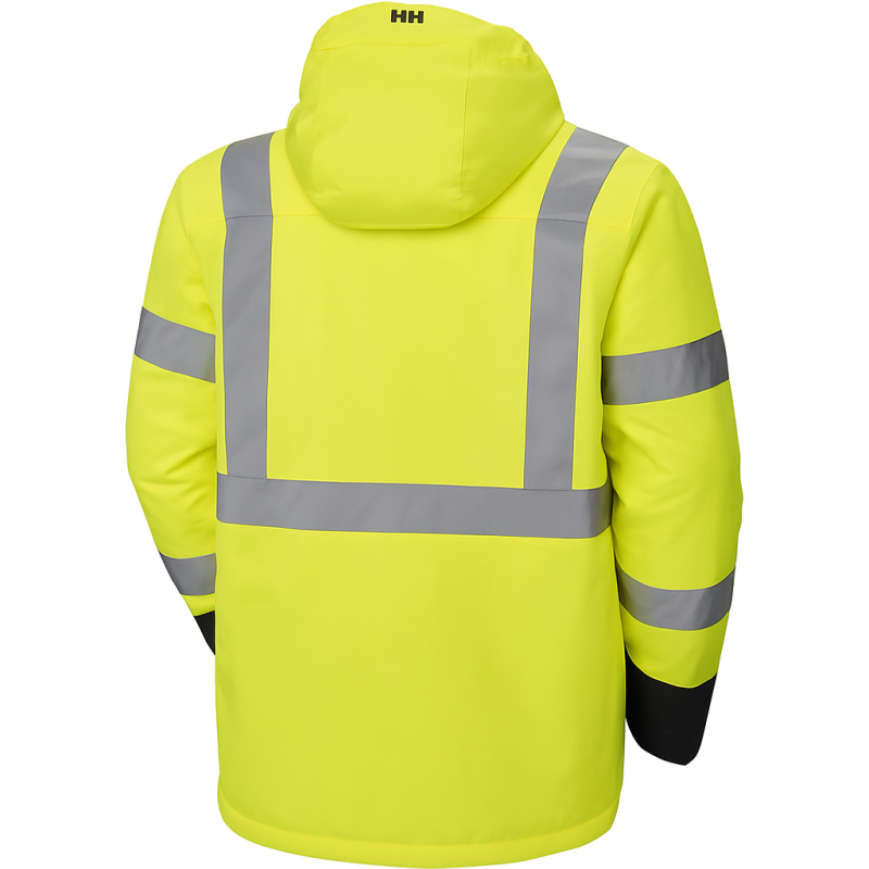 H/H WW UC-ME Winterjack 369 HI-VIS Geel L