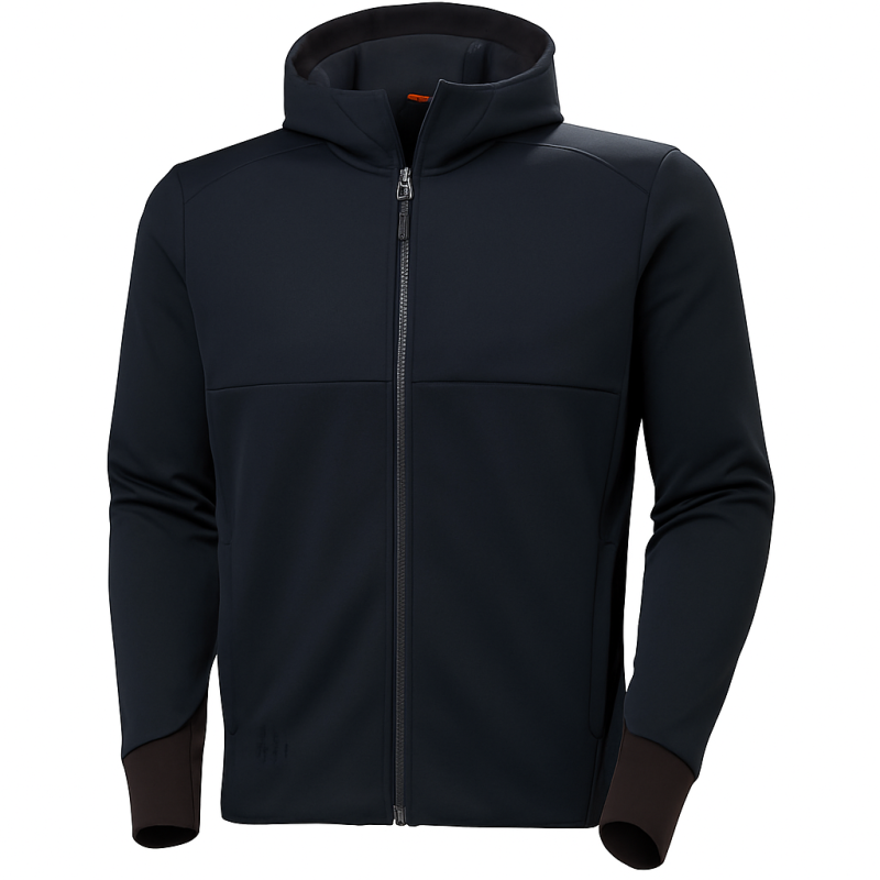 H/H WW Tech Kapuzen-Midlayer-Jacke 590 Marineblau S H/H WW Tech Kapuzen-Midlayer-Jacke 590 Marineblau S