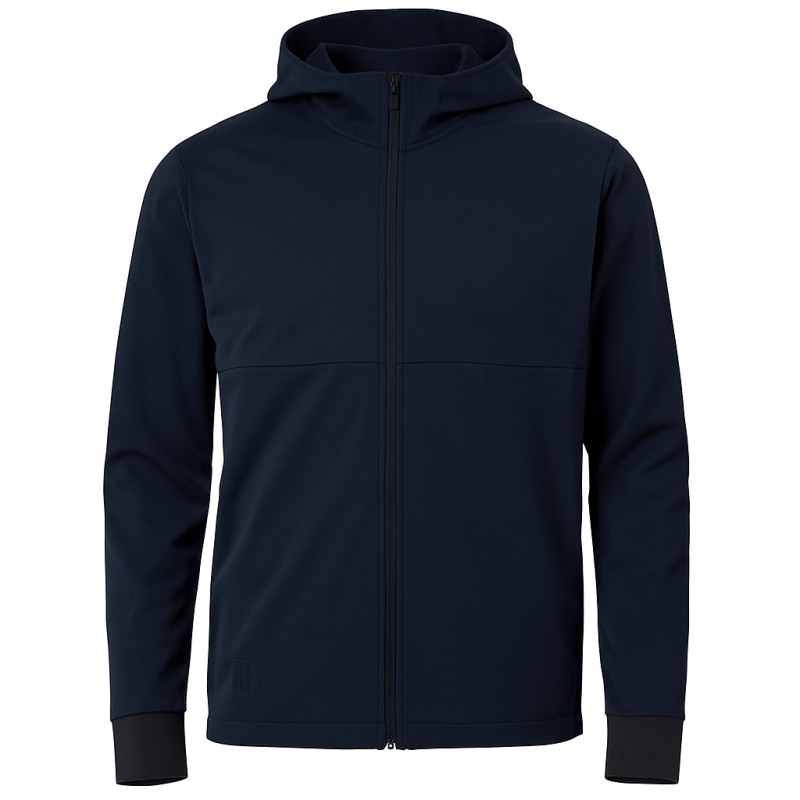 H/H WW Tech Kapuzen-Midlayer-Jacke 590 Marineblau S H/H WW Tech Kapuzen-Midlayer-Jacke 590 Marineblau S