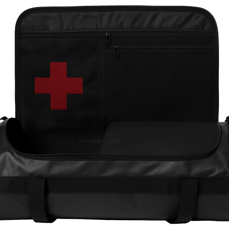 Helly Hansen 90L Waterproof Duffel Bag - Black Helly Hansen 90L Waterproof Duffel Bag - Black