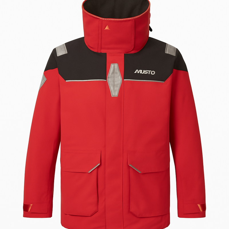 Jaqueta Offshore Musto BR3 Tamanho M Cor Vermelha