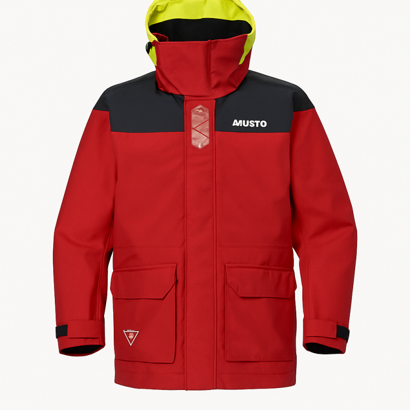 Musto BR3 Offshore Jakke Størrelse L Rød Musto BR3 Offshore Jakke Størrelse L Rød