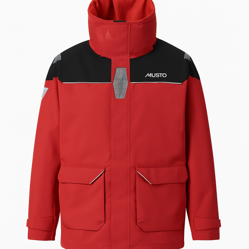 Musto BR3 Offshore Jakke Størrelse L Rød Musto BR3 Offshore Jakke Størrelse L Rød