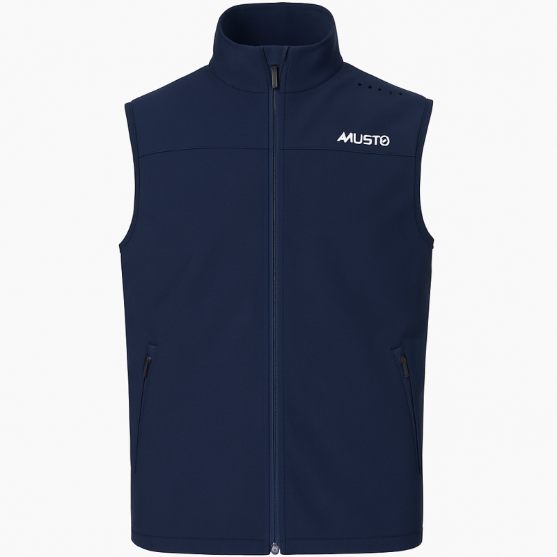 Musto Evo Crew Softshell Vest - Size S - Navy Musto Evo Crew Softshell Vest - Size S - Navy