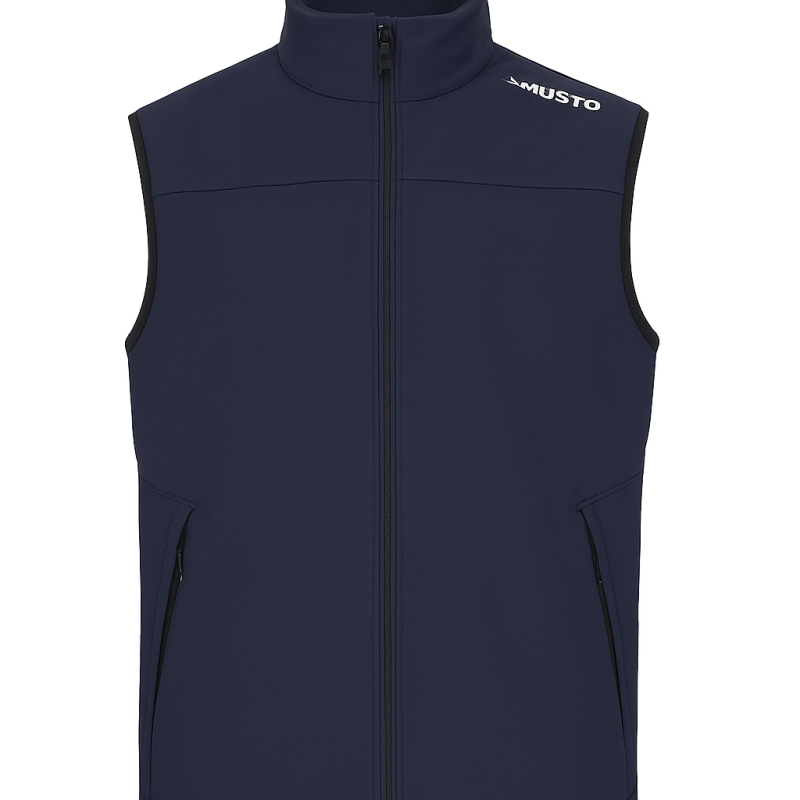 Musto Evo Crew Softshell Vest - 2XL Navy Musto Evo Crew Softshell Vest - 2XL Navy