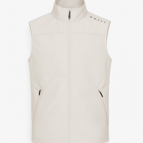 Colete Softshell Musto Evo Crew Tamanho S - Cor Platina