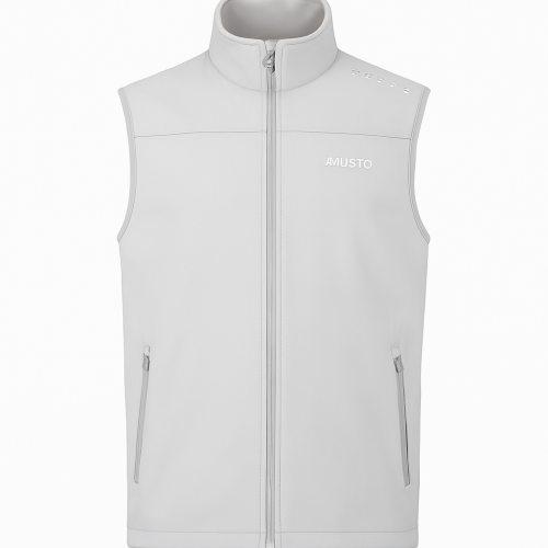 Musto Evo Crew Softshell Weste Größe 2XL - Farbe Platinum