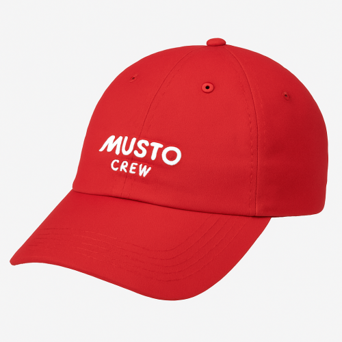 Musto Essential FD Crew Cap - Rood Musto Essential FD Crew Cap - Rood