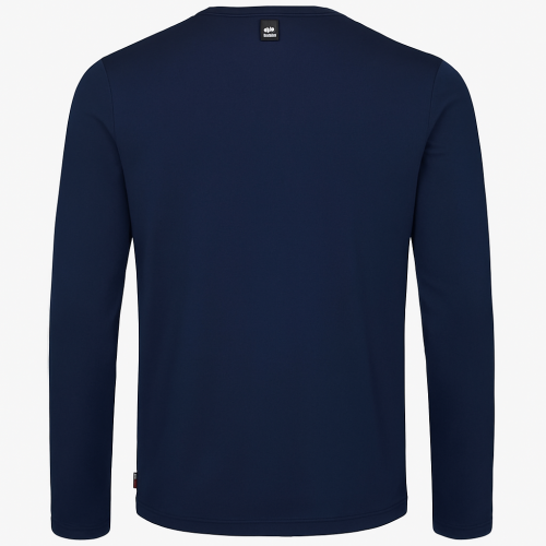 Musto Crew Sunblock T-shirt z Długim Rękawem - Rozmiar L - Granatowy