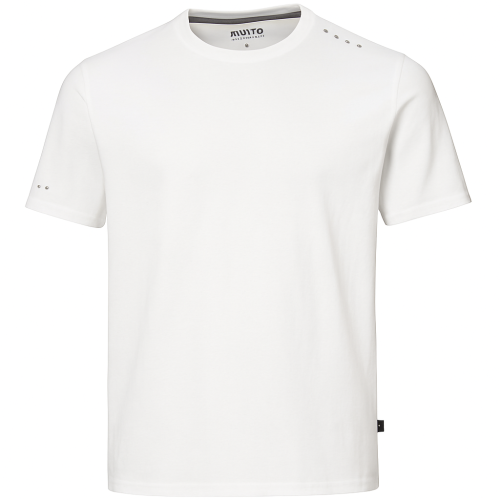 Camiseta Musto Crew Sunblock - Tamanho L - Cor Branca