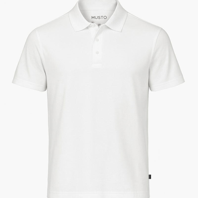 Musto Crew Sunblock Polo L-es Méret - Fehér Musto Crew Sunblock Polo L-es Méret - Fehér