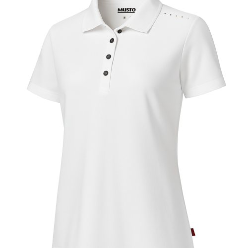 Polo Musto Crew Sunblock pentru Femei - Mărimea XS - Culoare Albă
