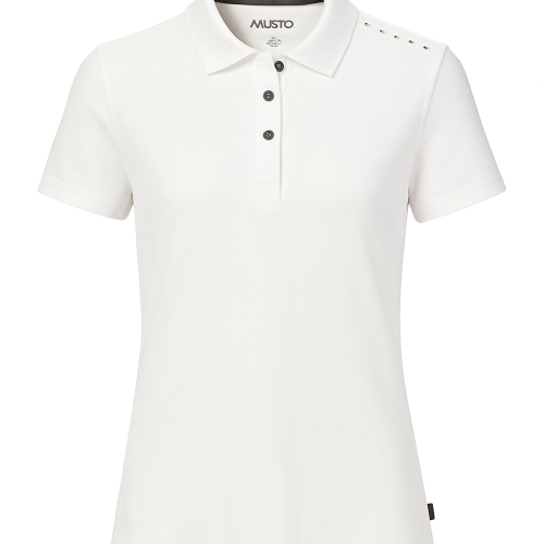 Polo Musto Crew Sunblock pentru Femei - Mărimea XS - Culoare Albă