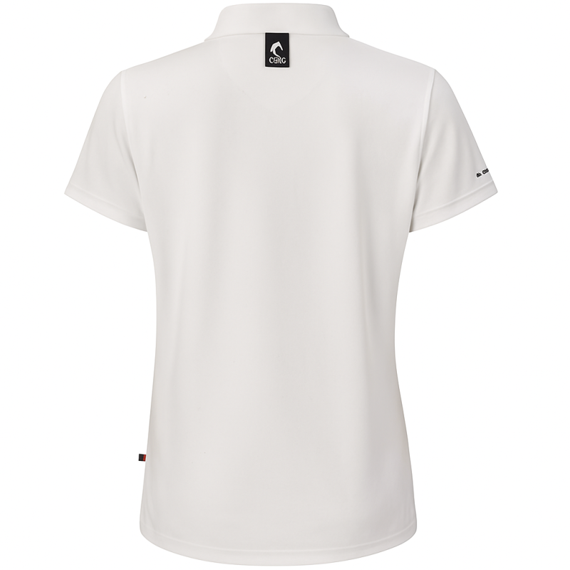 Musto Women's Sunblock Polo - Size M - White Musto Women's Sunblock Polo - Size M - White