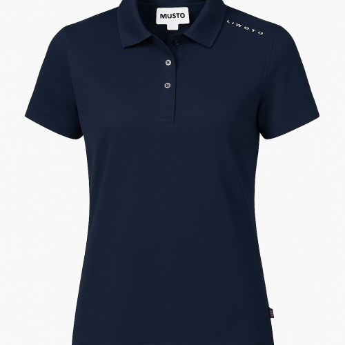 Polo Solar Musto Crew pentru Femei - Mărimea XS - Albastru Închis