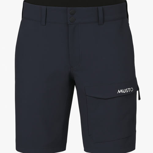 Musto Evo Performance Stretch Shorts - Navy Blue Size 46