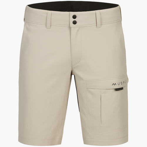 Musto Evo Performance Stretch Calções Tamanho 54 (38) - Platina