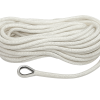White Mooring Line 20mm x 15m with Thimble