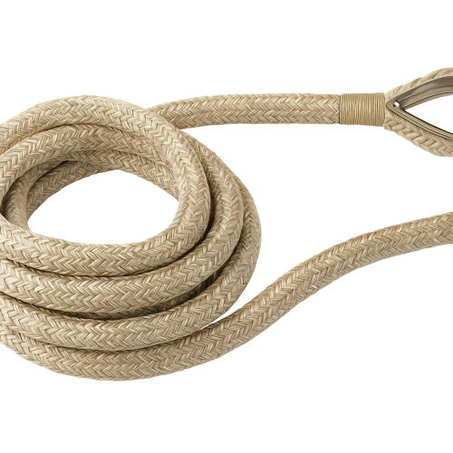 Beige Polyester Braided Dock Line Ø32mm 16m