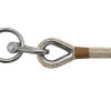 Cuerda de Amarre Trenzada de Poliéster Beige Ø32mm 16m