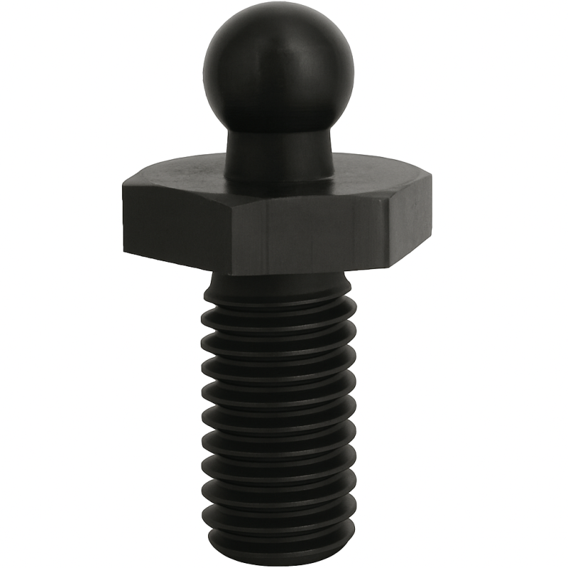 Chrome-Plated Brass Loxx Screw with Nut