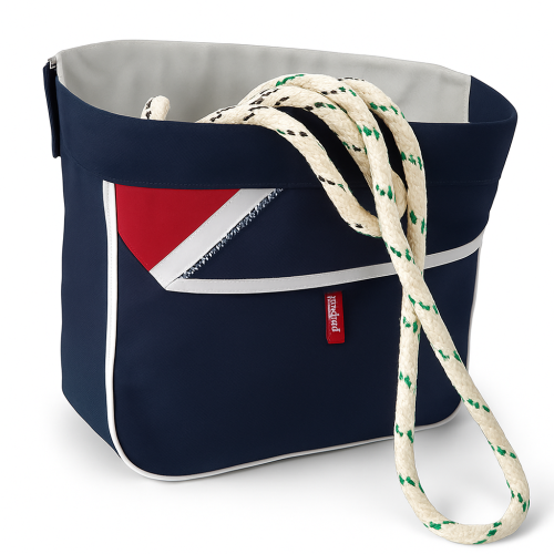 Blue Navishell Stow Bag for Sailboat Lines
