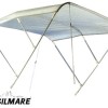 Tessilmare Bimini Fehér Alumínium 3 ív 170 cm Hossz x 180 cm Magasság 140 cm Tessilmare Bimini Fehér Alumínium 3 ív 170 cm Hossz x 180 cm Magasság 140 cm