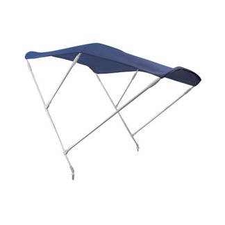 Premium Blue 3-Arch Bimini Top