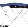 Tessilmare Bimini Kék Rozsdamentes Acél 3 Ív 180 x 230 x M140 cm Tessilmare Bimini Kék Rozsdamentes Acél 3 Ív 180 x 230 x M140 cm