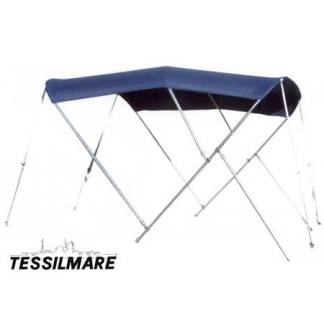 Tessilmare Bimini Kék Rozsdamentes Acél 3 Ív 180 x 230 x M140 cm Tessilmare Bimini Kék Rozsdamentes Acél 3 Ív 180 x 230 x M140 cm