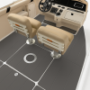 Teak Deck Padló · 3M - Barázdált - 100 x 200 cm