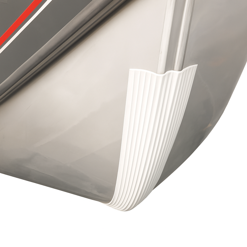 Keelshield 3m klisterbeläggning L 244 (8') cm färg vit
