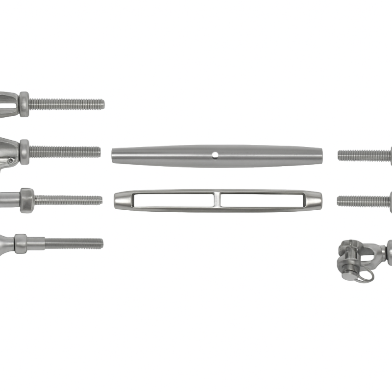 Modulaire spanner - roestvrij staal Open Body M12