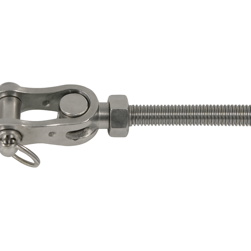 Modulær spændingstrekant - Rustfri T-terminal R M12 kabel 6mm Modulær spændingstrekant - Rustfri T-terminal R M12 kabel 6mm
